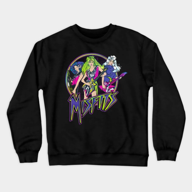 jem and the holograms Crewneck Sweatshirt by ThePuKiman